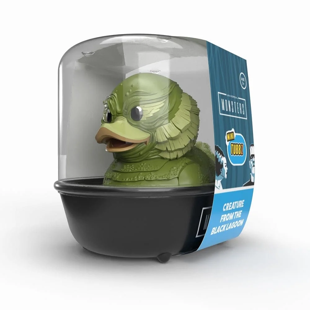 Numskull - Mini TUBBZ Badeend - Universal Studios Monsters - Creature of the Black Lagoon (Badeen Editie) - 5cm
