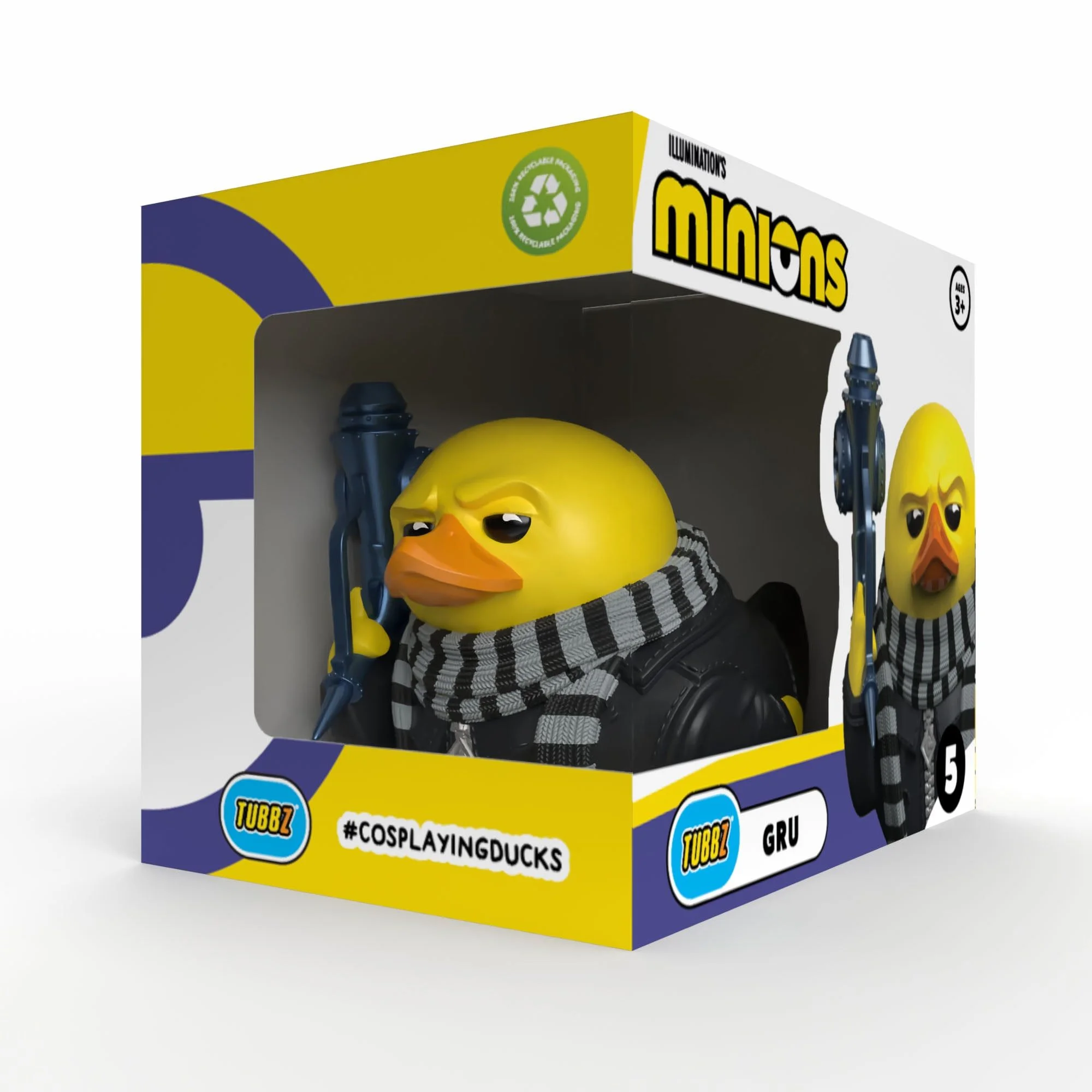 Numskull - Best of TUBBZ Boxed Badeend - Minions - Gru - 9cm