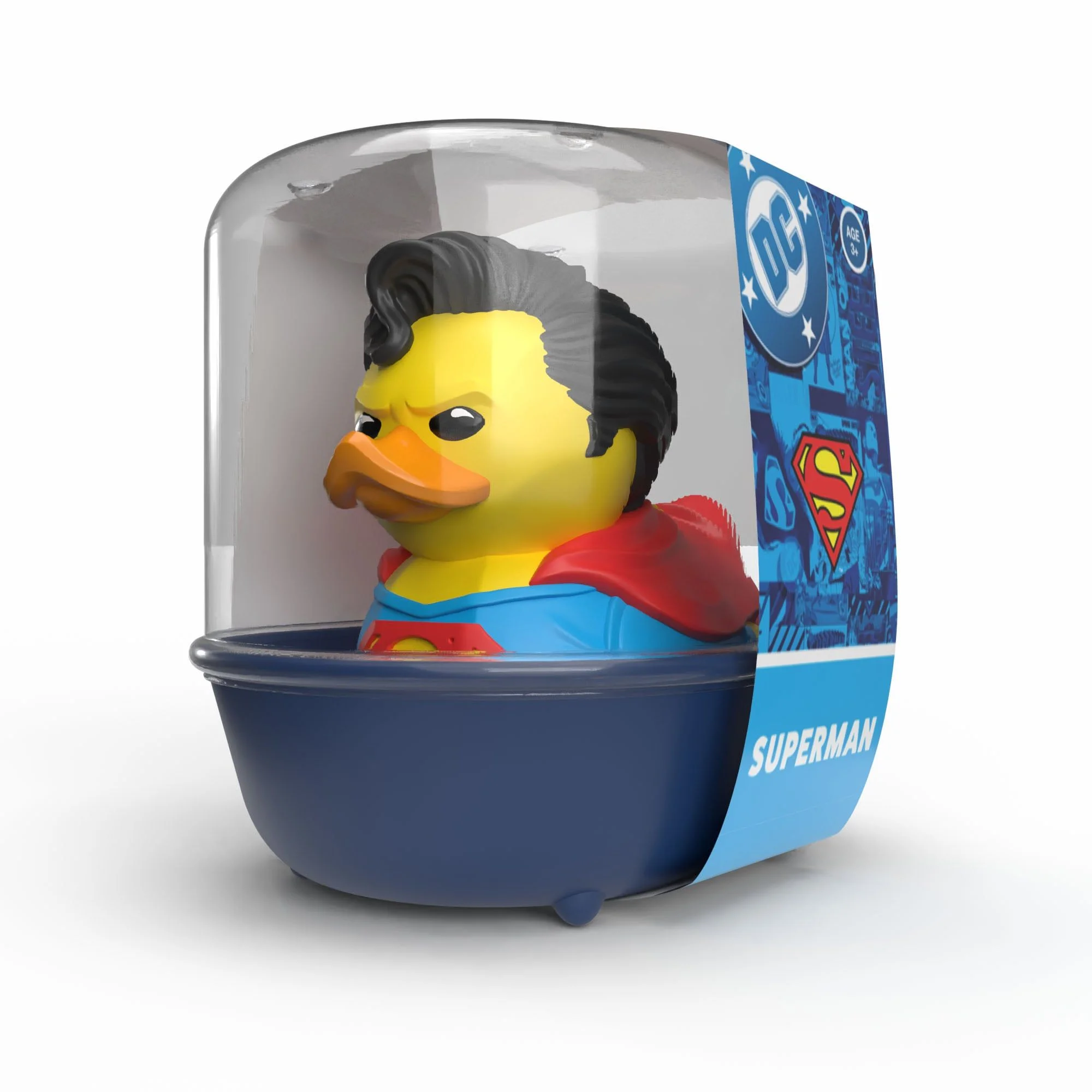 Numskull - Mini TUBBZ Badeend - DC Comics - Superman (Badeen Editie) - 5cm