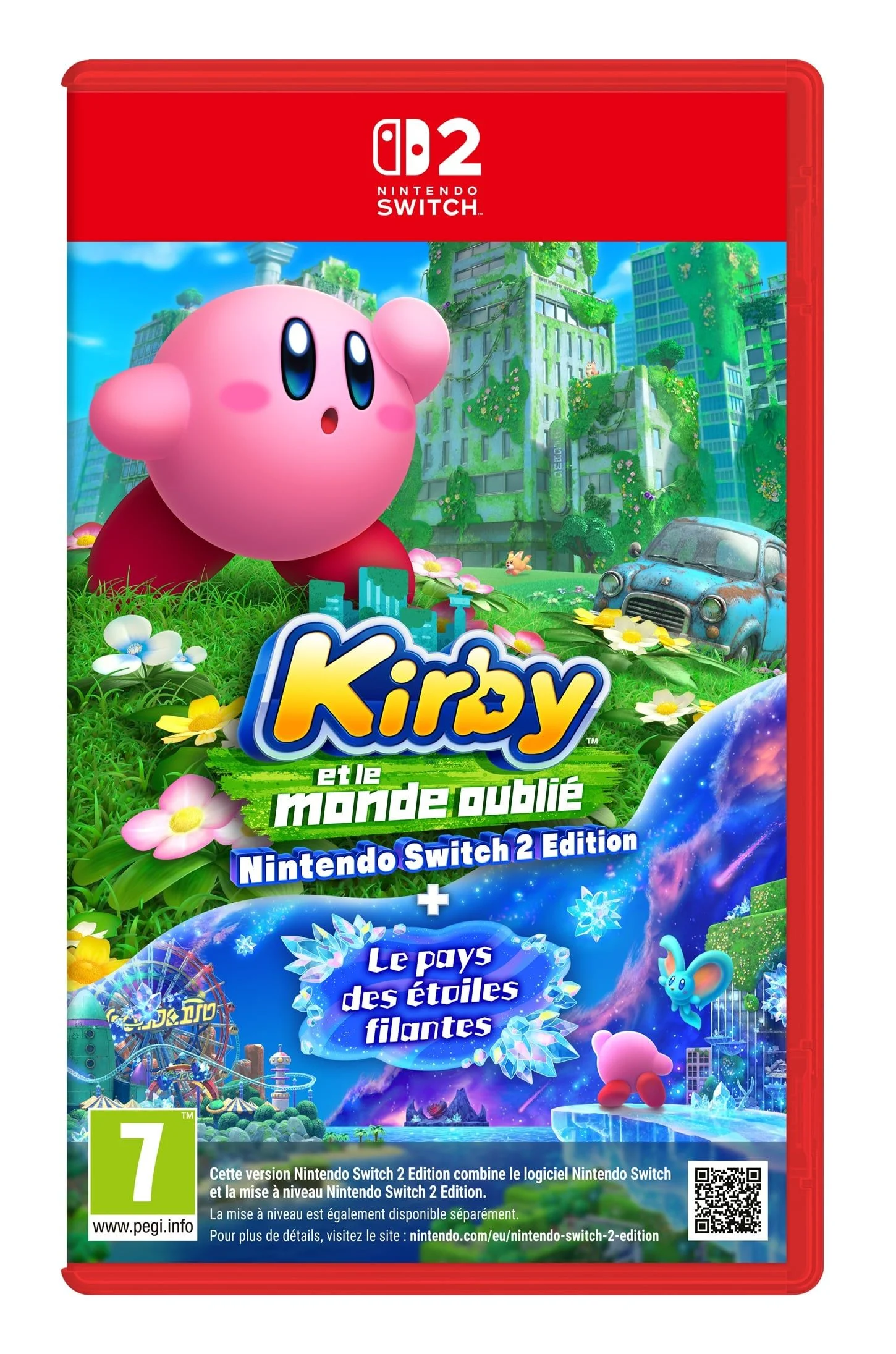 Kirby en de Vergeten Wereld - Nintendo Switch 2 Edition + De Sterrenwereld - Nintendo Switch 2 versie