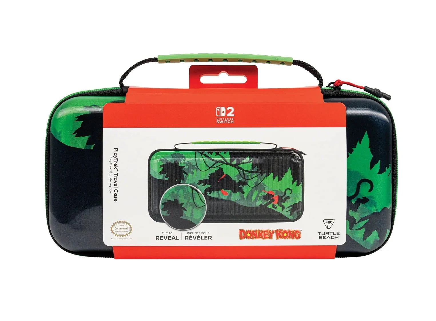 Turtle Beach - PlayTrek Travel--behuizing Donkey Kong voor Nintendo Switch, Switch OLED-model en Switch 2
