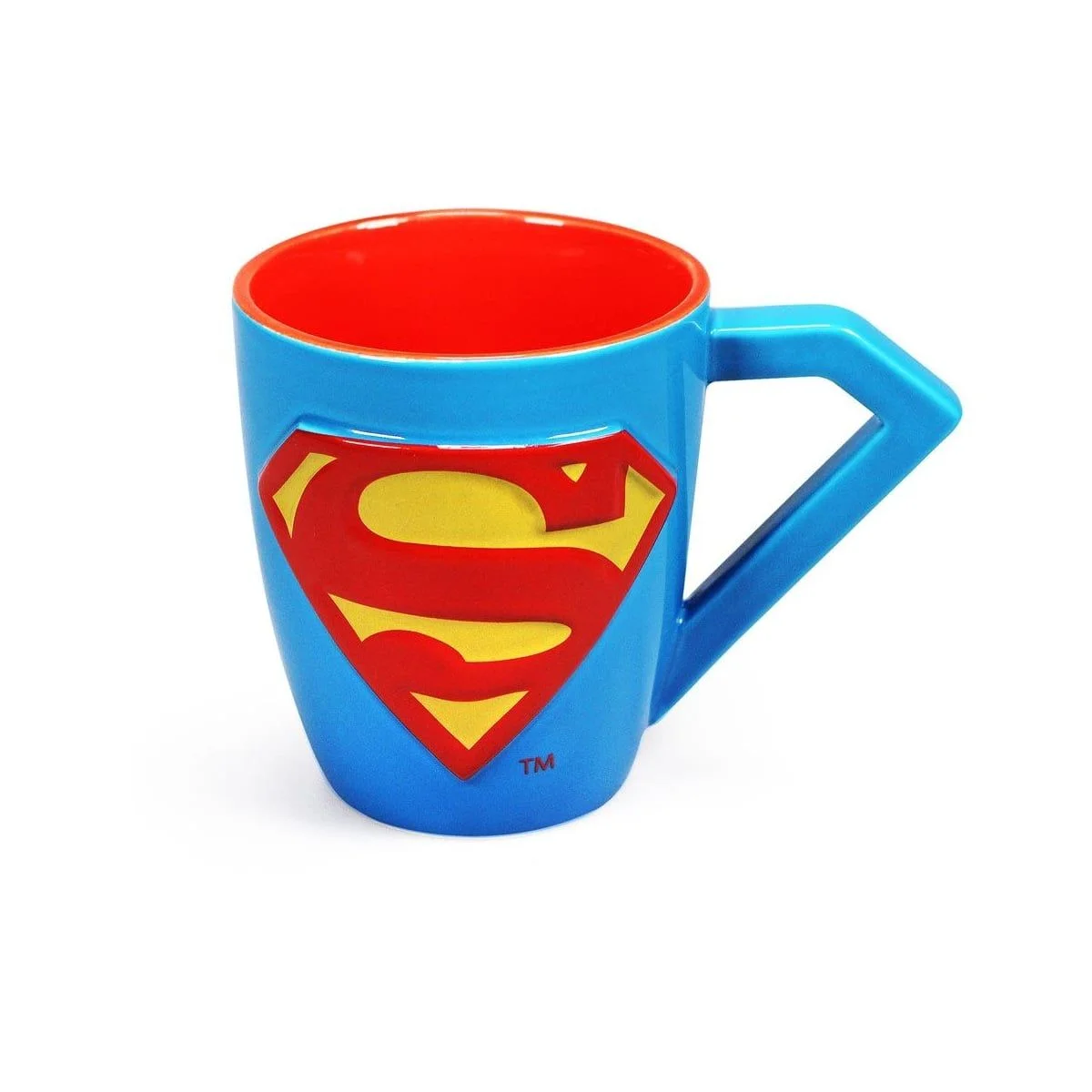 DC Comics - Superman Logo - 3D Mok - Rood en Blauw - 300ml