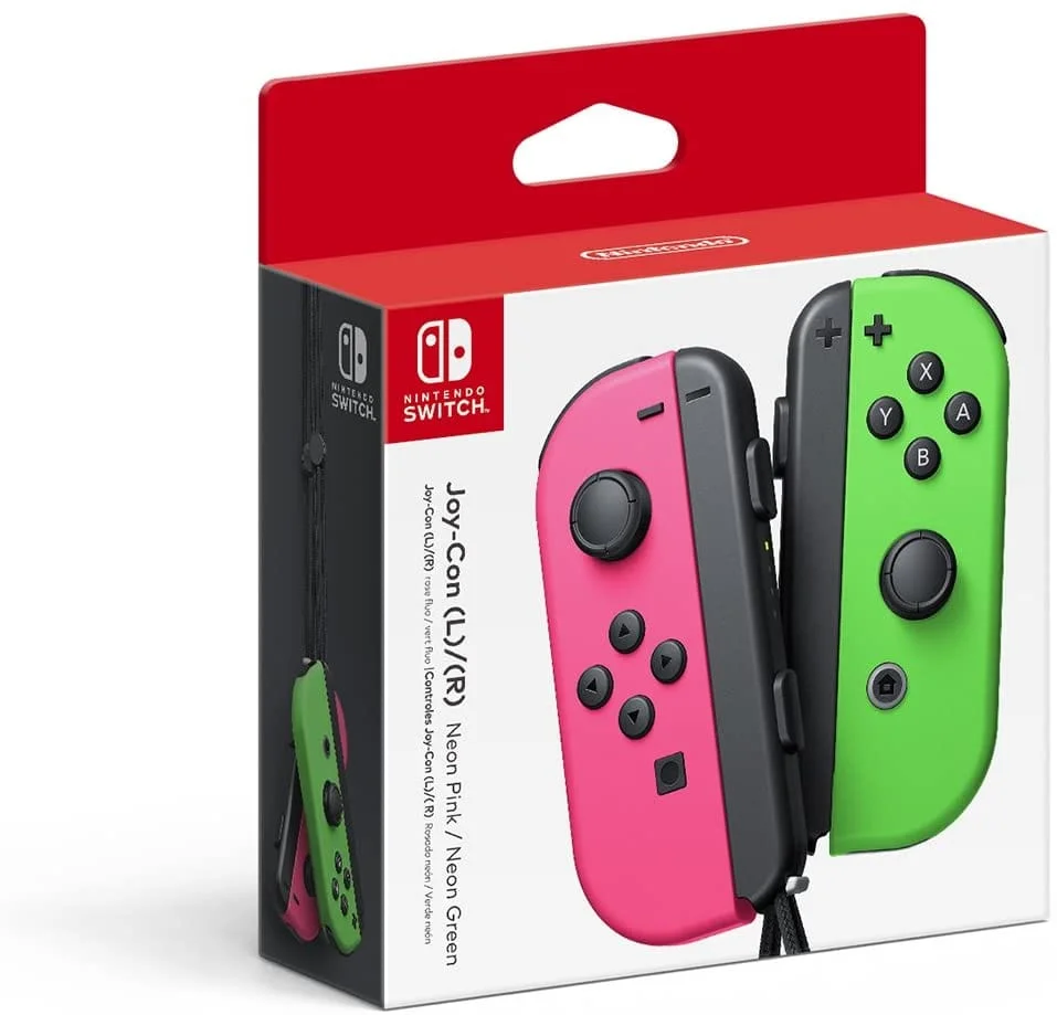Nintendo Switch Joy-Con Pair Neon Groen & Neon Roze