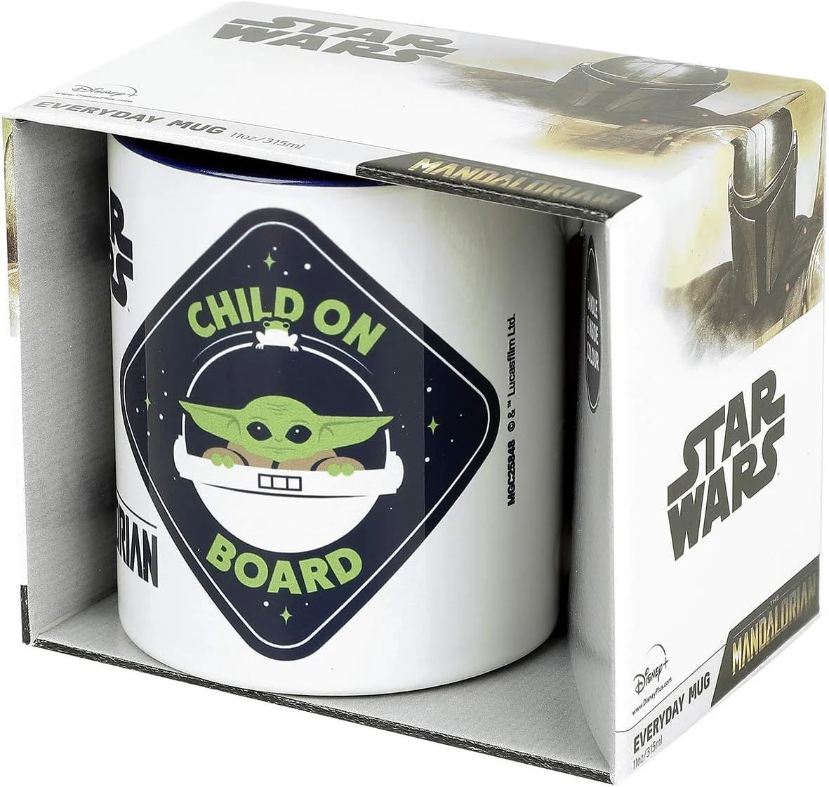 Star Wars - The Mandalorian - "Child on Board" Mok 315ml - Engelse versie
