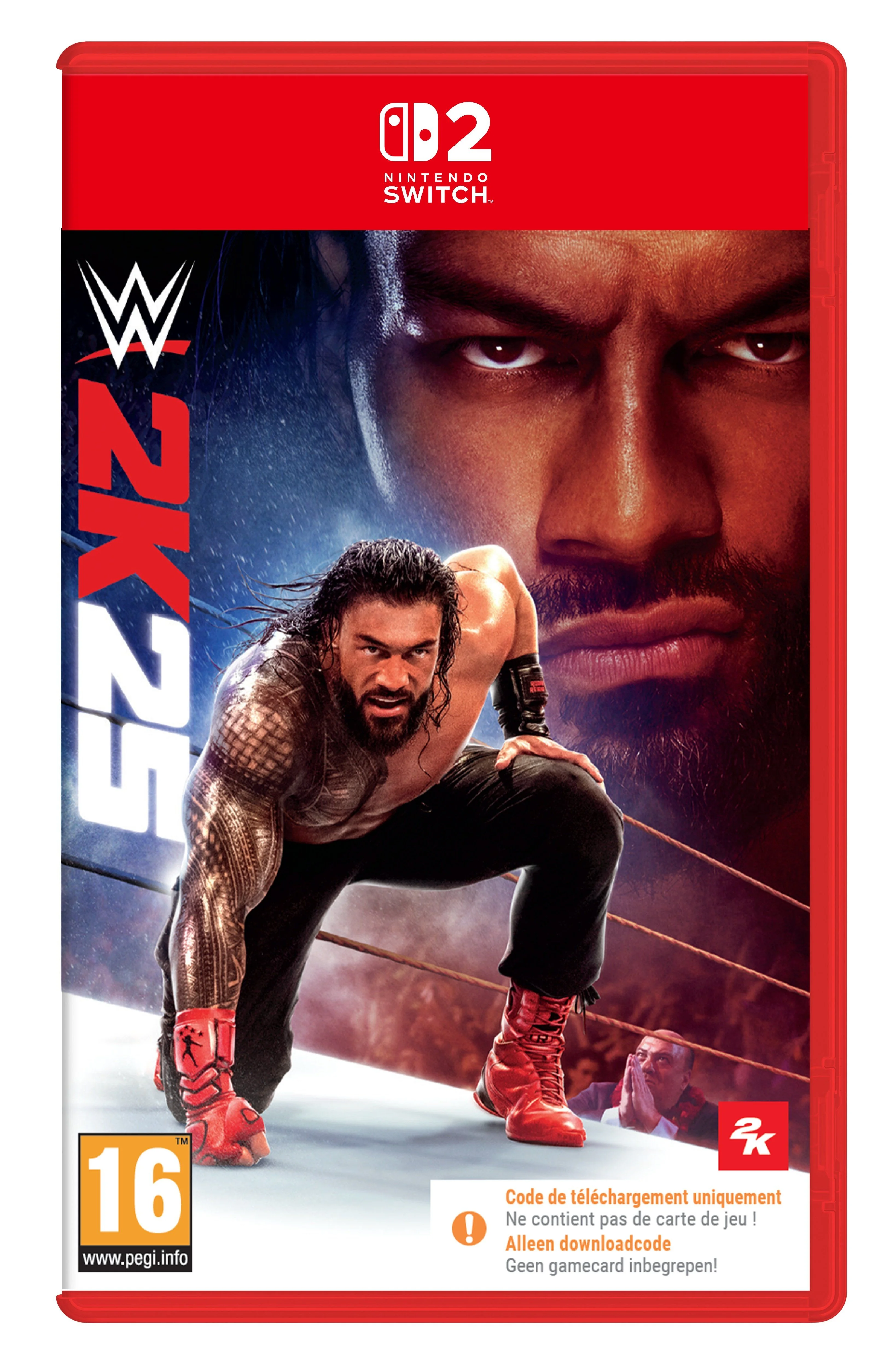 WWE 2K25 (Code-in-a-box) - Nintendo Switch 2 versie