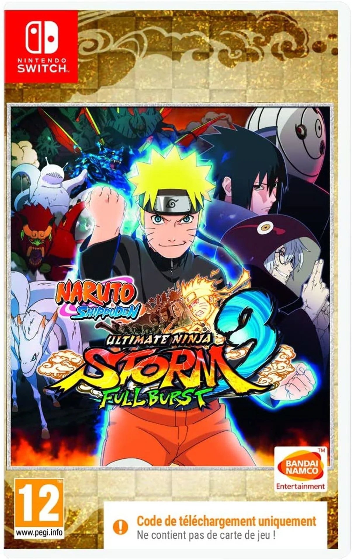 Naruto Shippuden: Ultimate Ninja Storm 3 Full Burst (Code-in-a-box)
