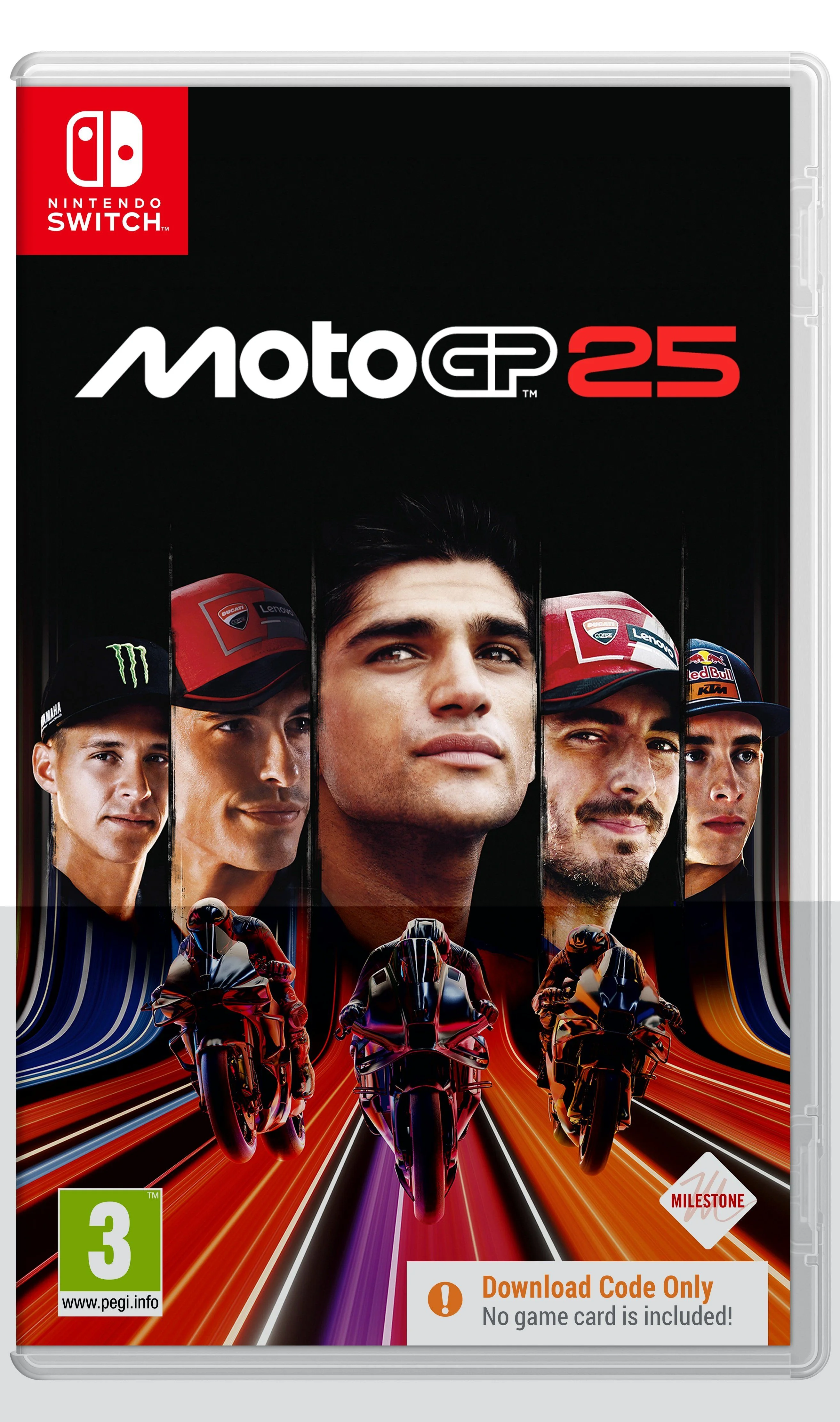 MotoGP 25 (Code-in-a-box) - Nintendo Switch versie