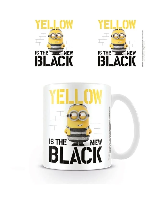Despicable Me 3 - Mok - Yellow is the New Black 315 ML