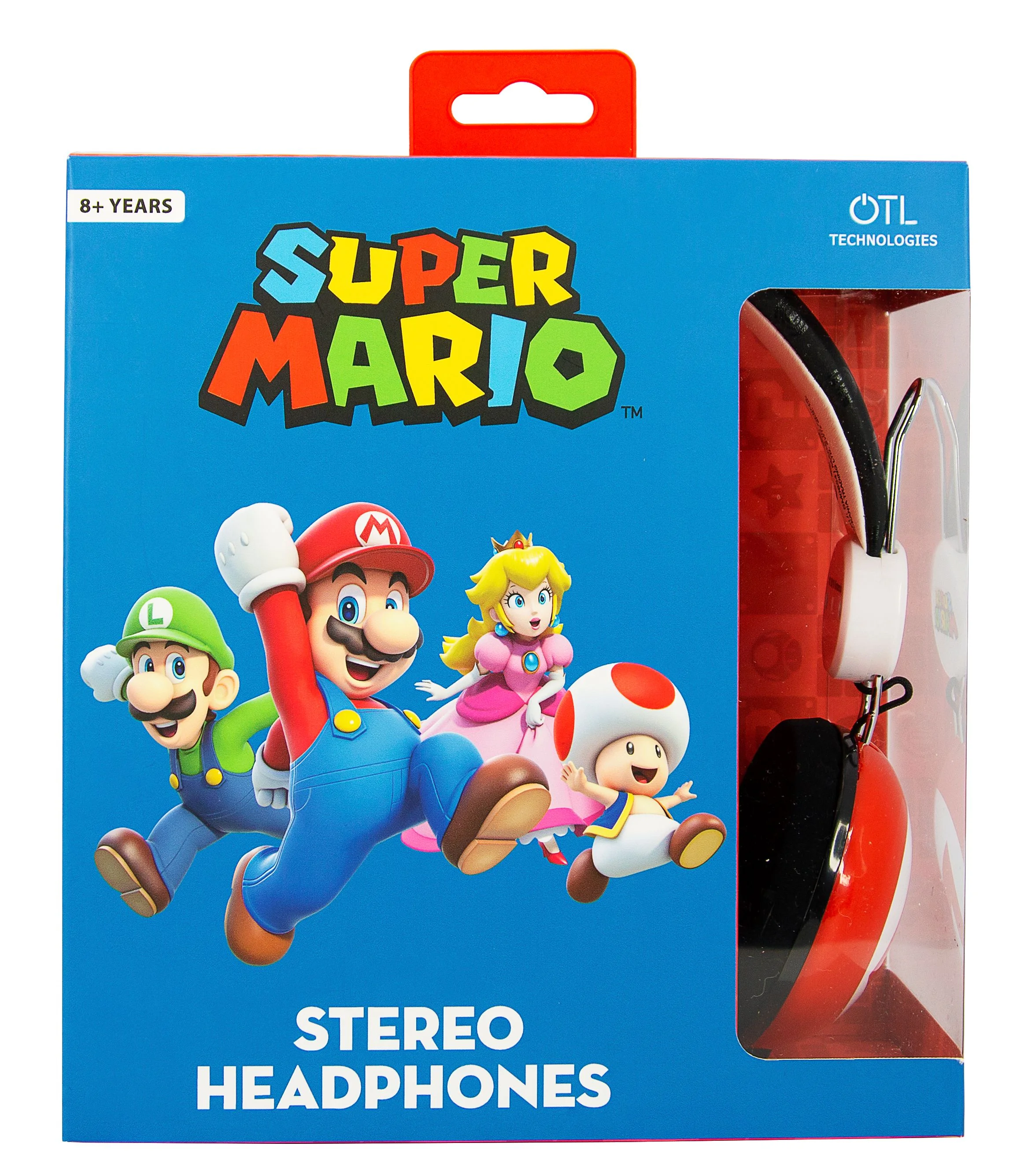 Super Mario - Icon Stereo Koptelefoon voor Tiener
