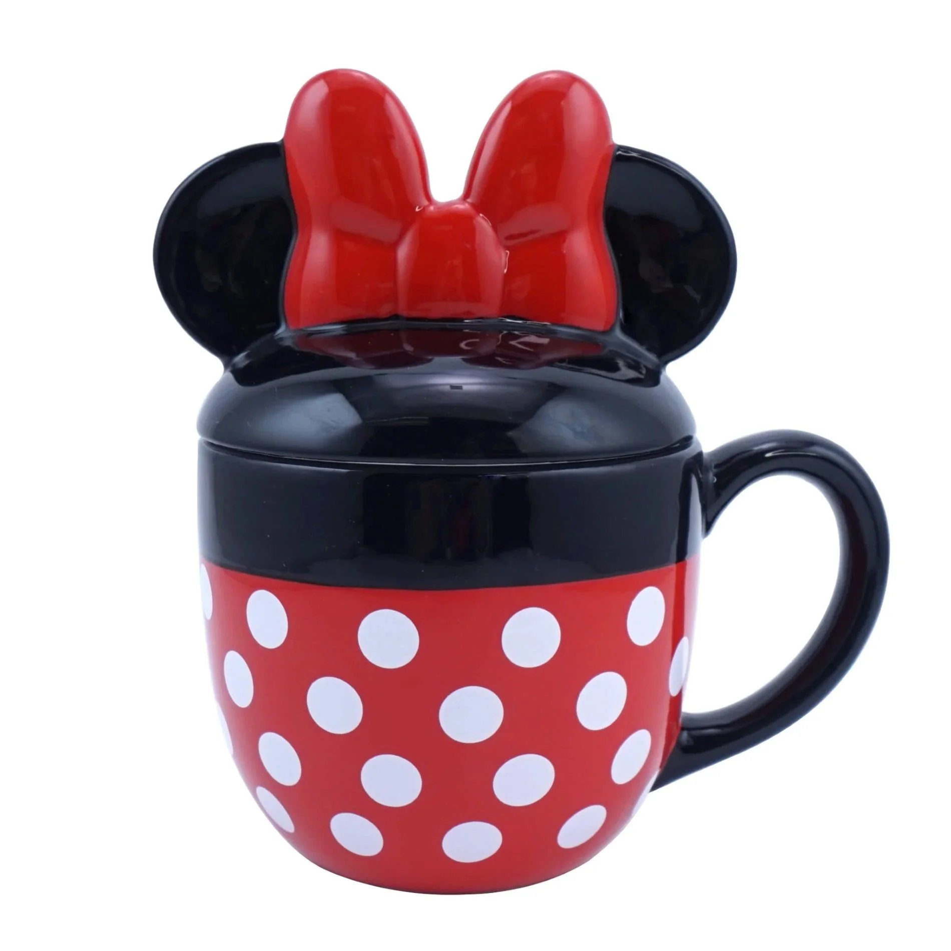 Disney - Minnie Mouse vormige mok met deksel - 425ml