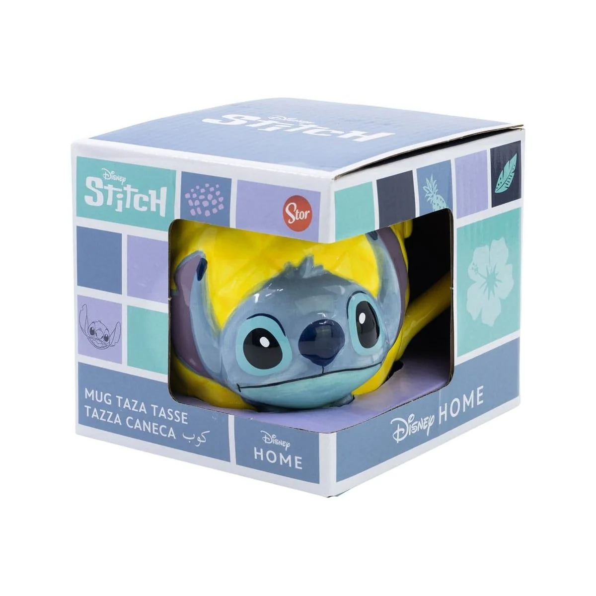 Disney - Ananas Stitch 3D Keramische Mok - 414ml