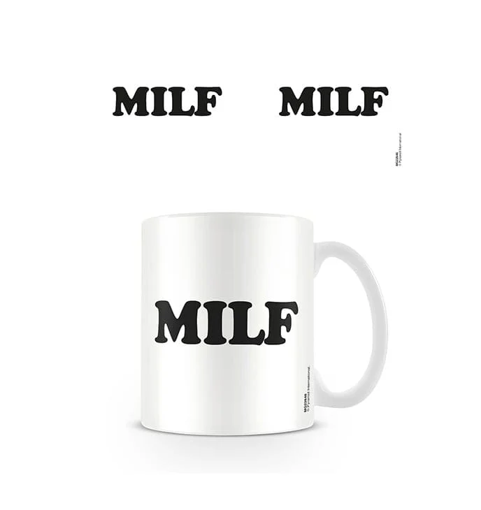 MILF - Koffie Mok - Wit -  315ml