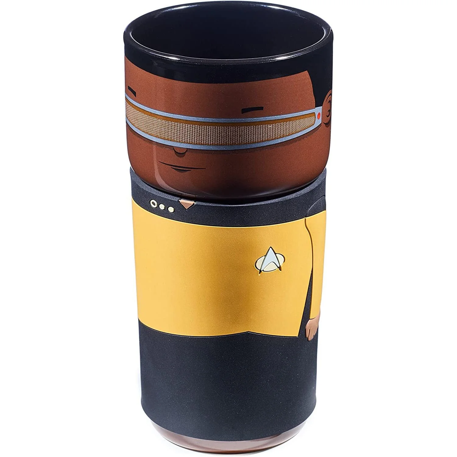 Numskull - Star Trek - Geordi La Forge Coscup Herbruikbare Thermo Mok