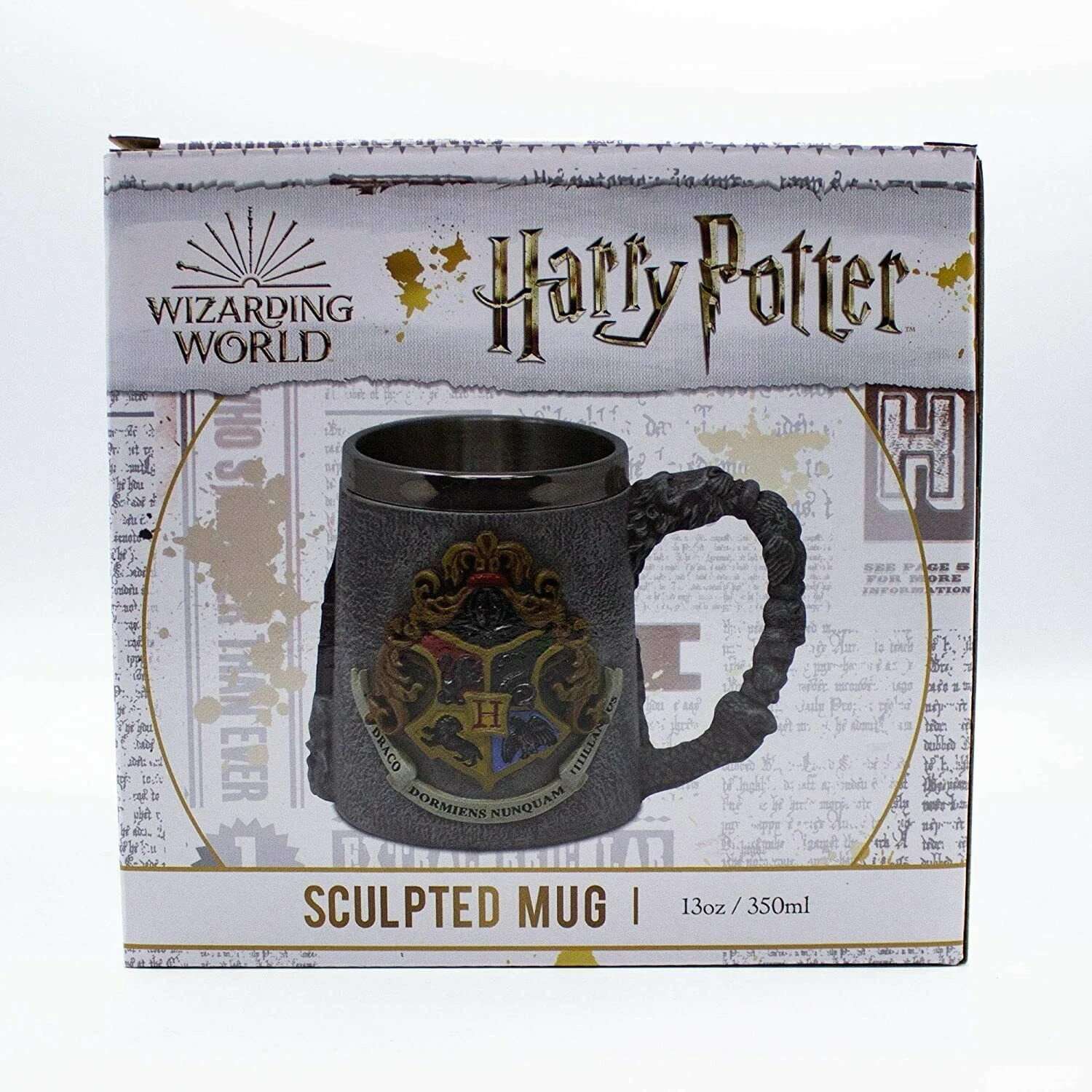 Harry Potter - Zweinstein School - Mok - Grijs - 350ml