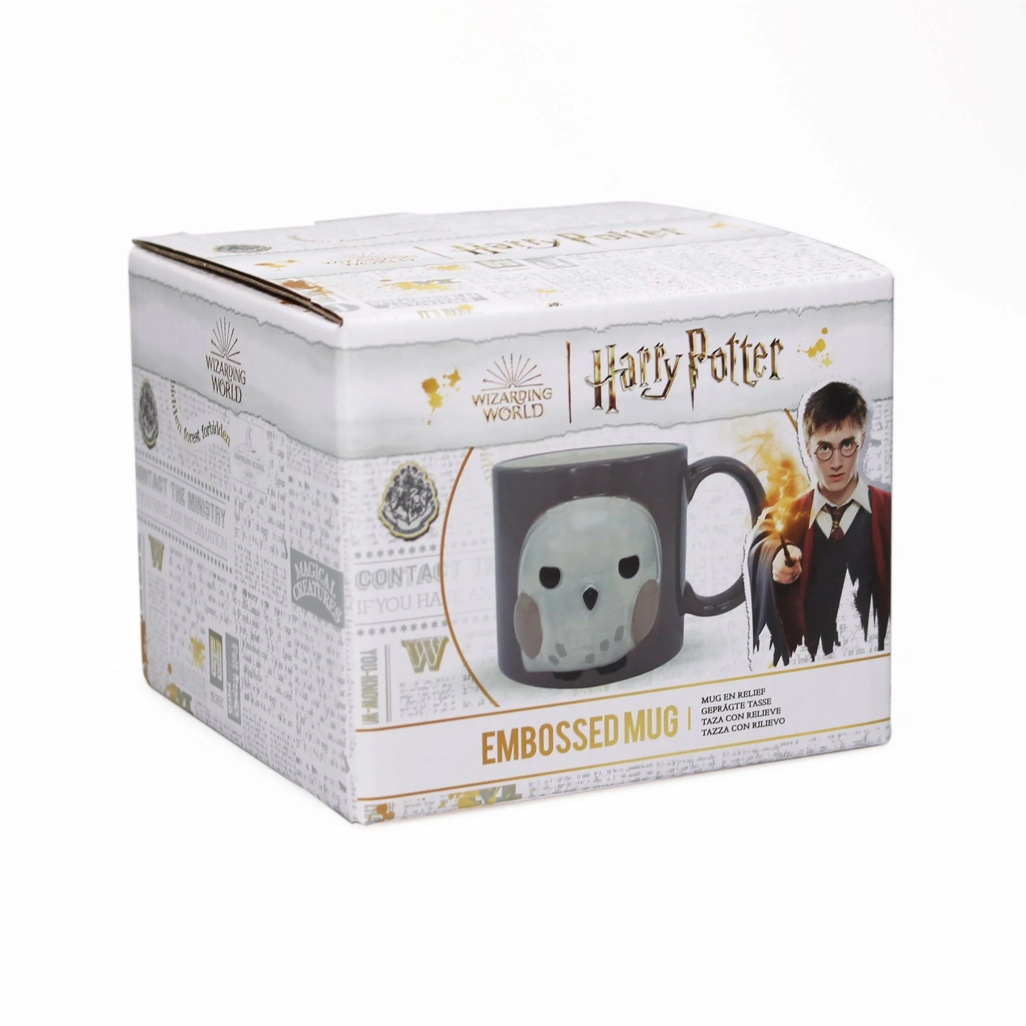 Harry Potter - Kawaii Hedwig mok in reliëf 350ml