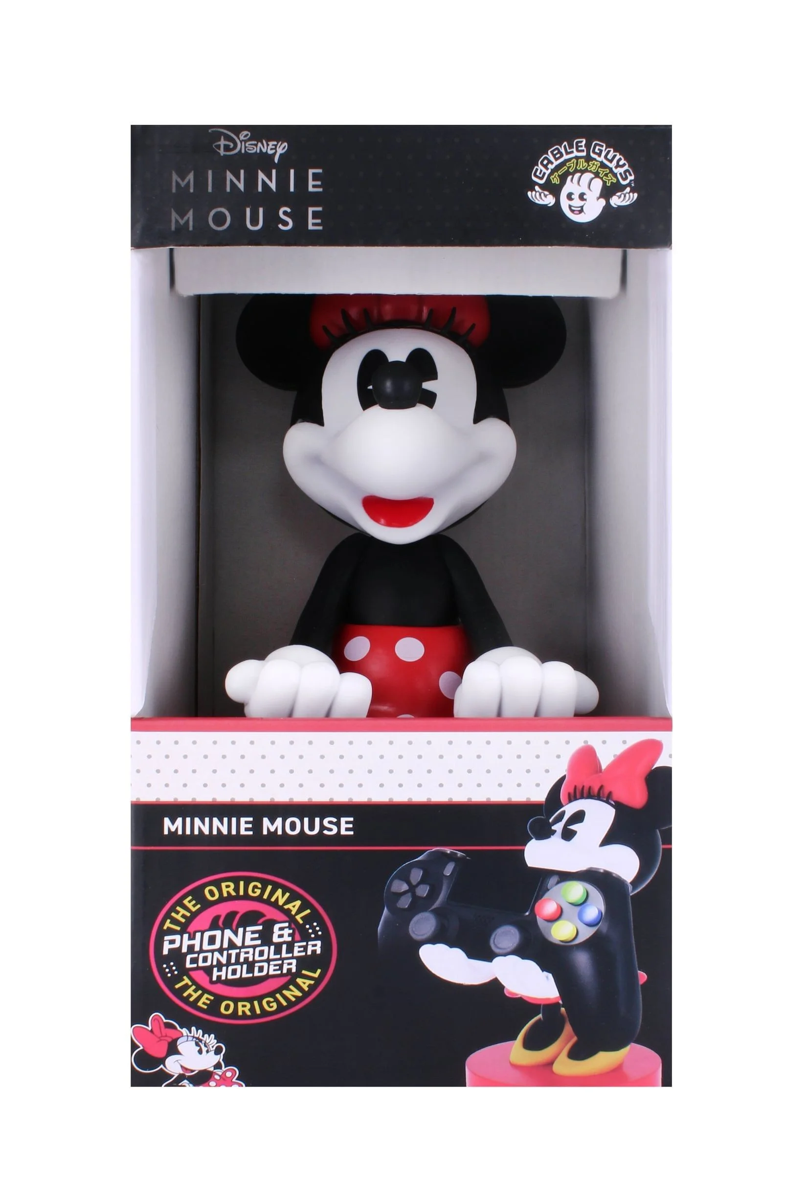 Cable Guys - Disney - Mickey & Friends - Minnie Mouse Telefoon & Controller Oplader/Houder
