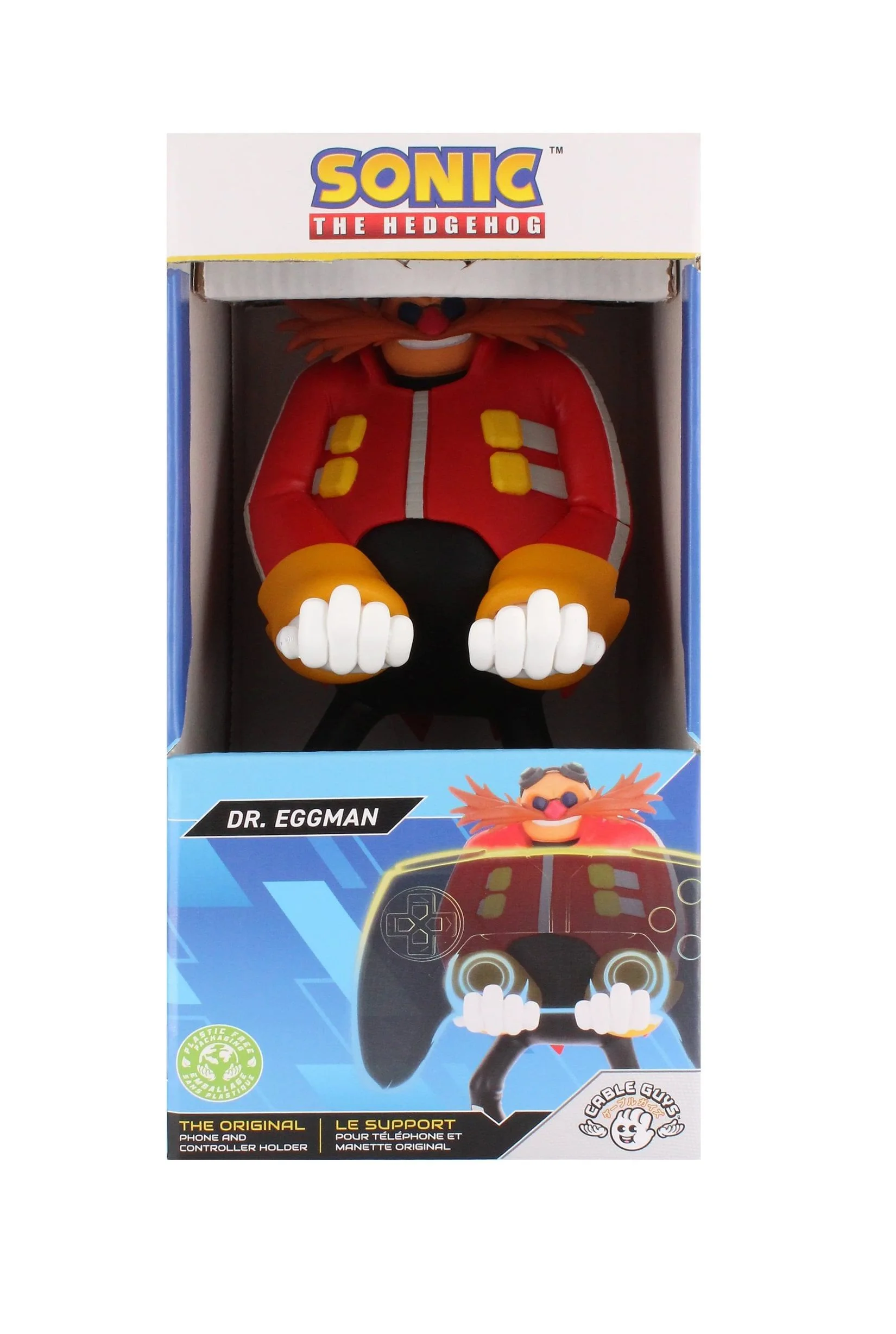 Cable Guys - Sega - Sonic the Hedgehog - Moderne Dr Eggman Telefoon & Controller Oplader/Houder