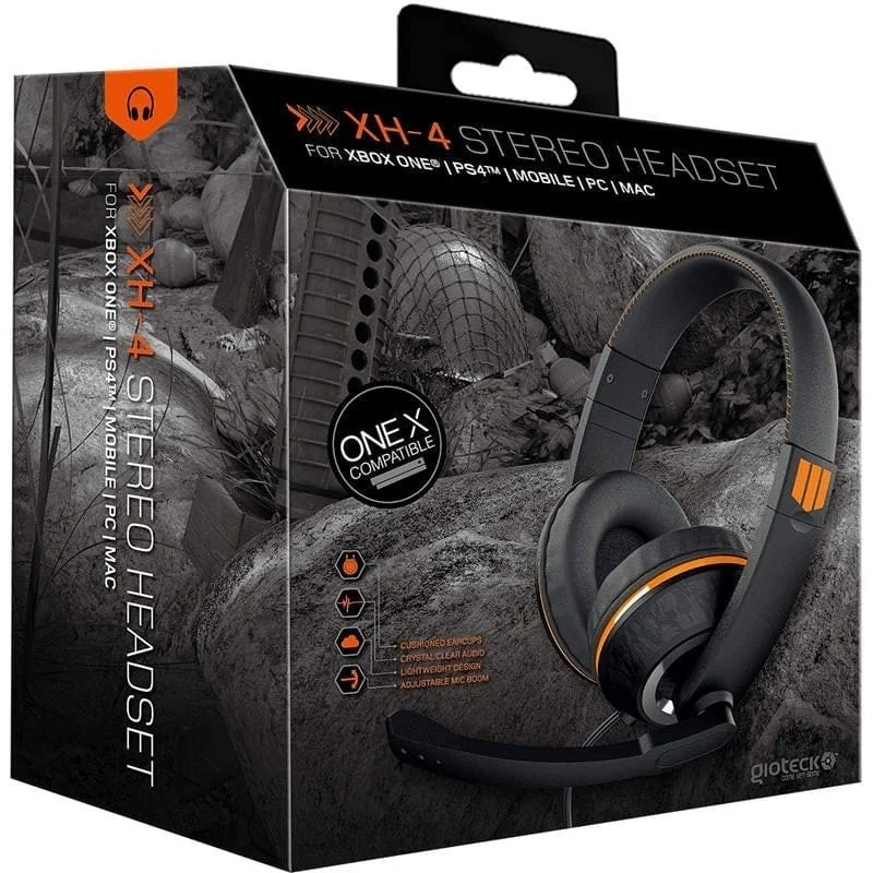 Gioteck - XH-4 Bedrade Stereo Gaming Headset Camouflage voor Xbox One, PS4 en PC