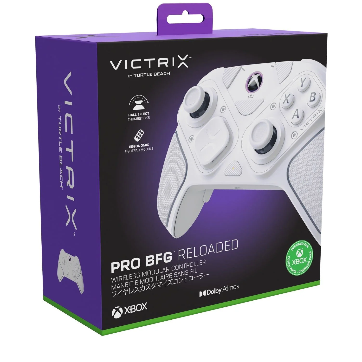 Victrix Pro BFG Reloaded Draadloze Modulaire Controller Wit voor Xbox Series X|S, Xbox One, PC, Mac, Mobile en Smart TV