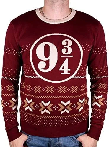 Harry Potter - Kerstmis Trui 9 3/4 - L