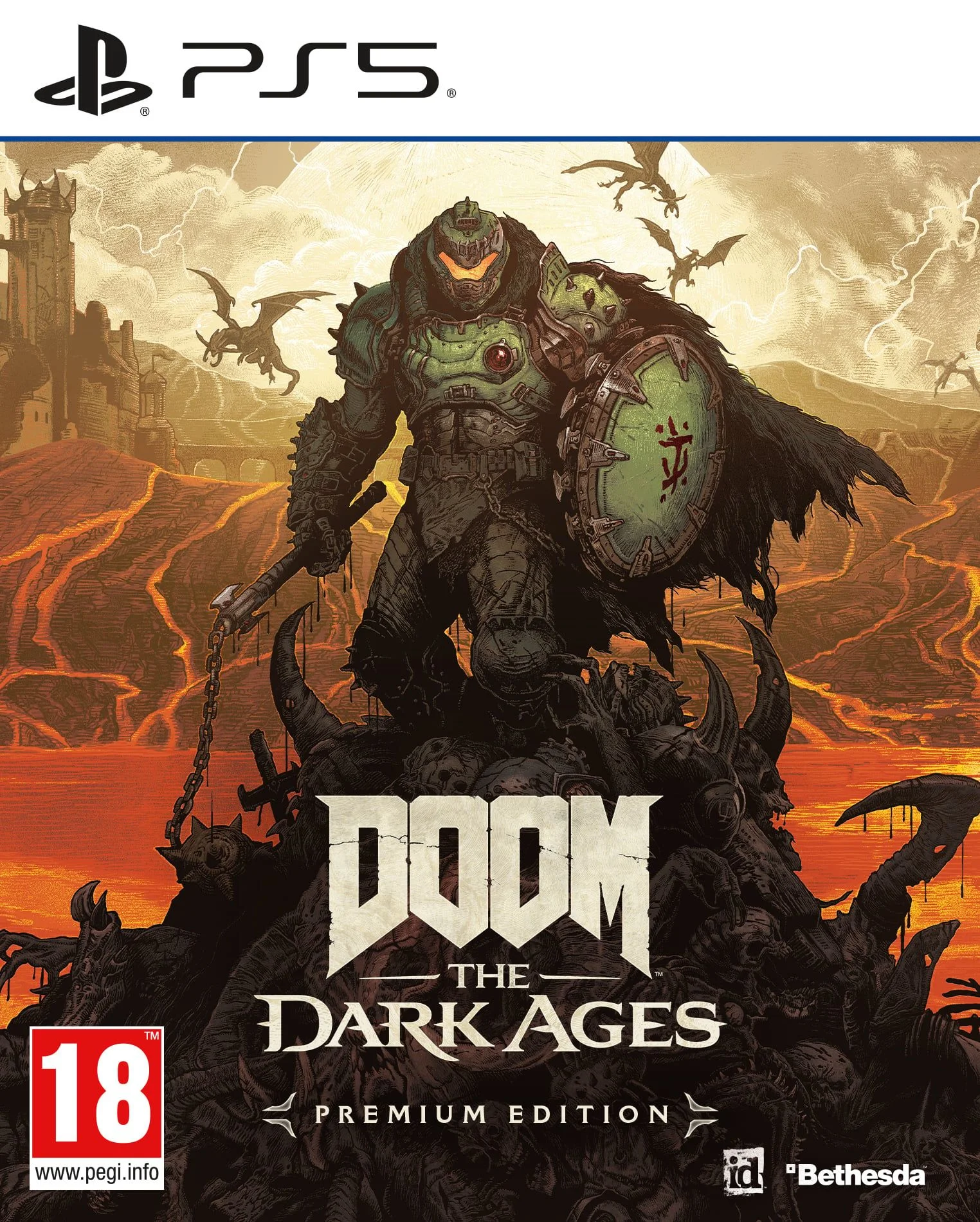 DOOM: The Dark Ages - Premium Edition - PS5 versie
