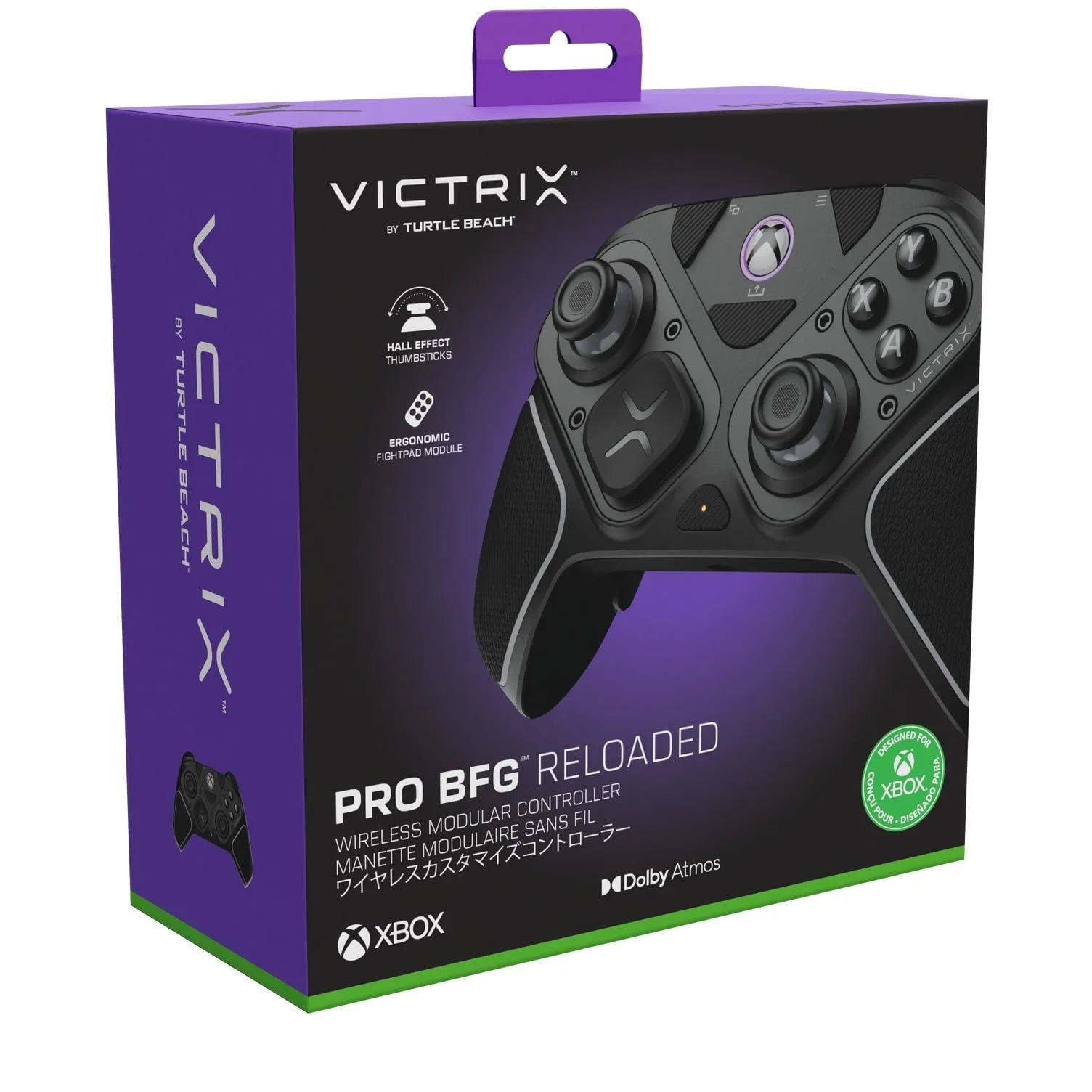 Victrix Pro BFG Reloaded Draadloze Modulaire Controller Zwart voor Xbox Series X|S, Xbox One, PC, Mac, Mobile en Smart TV