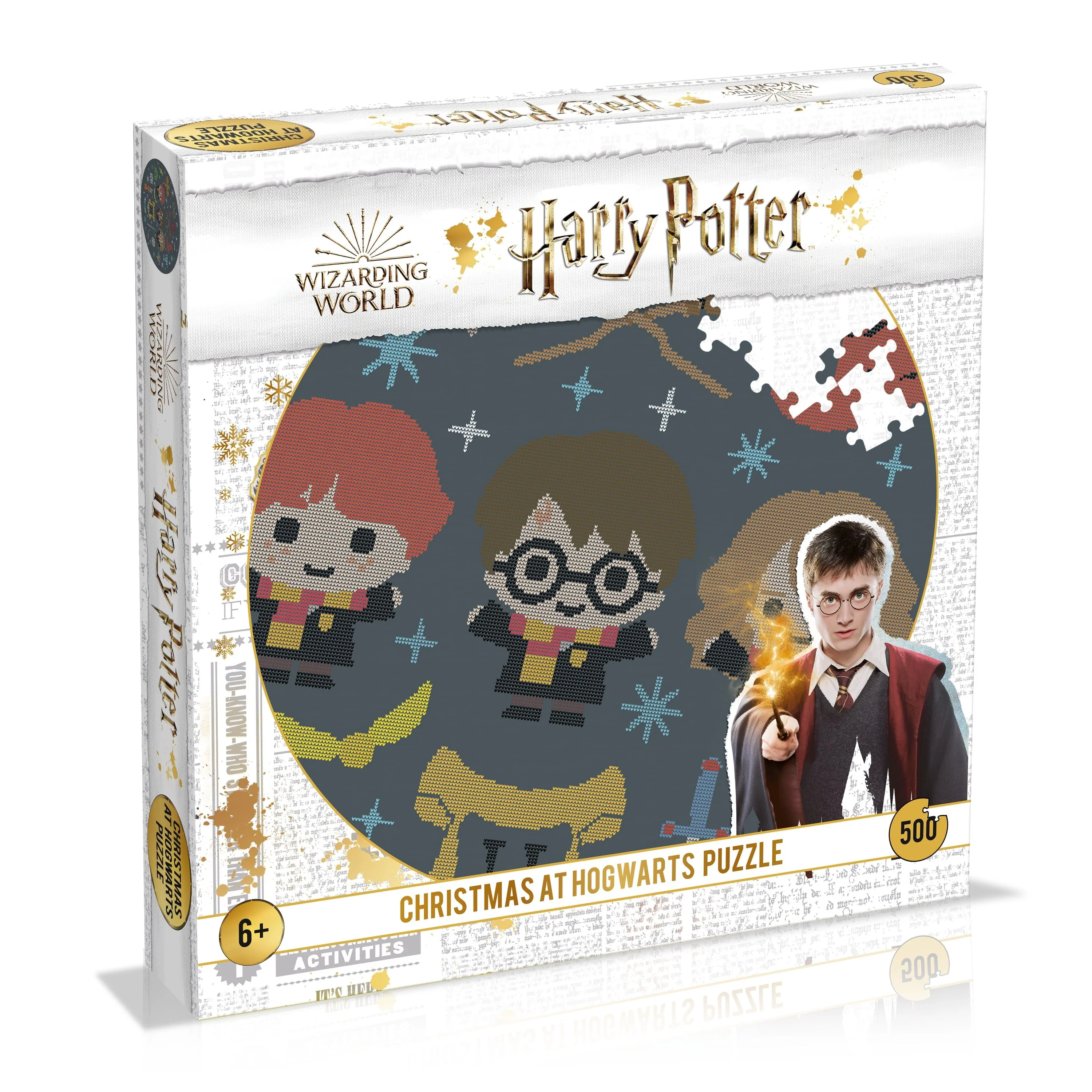 Harry Potter - Een kerst in Zweinstein puzzel 500 stuks