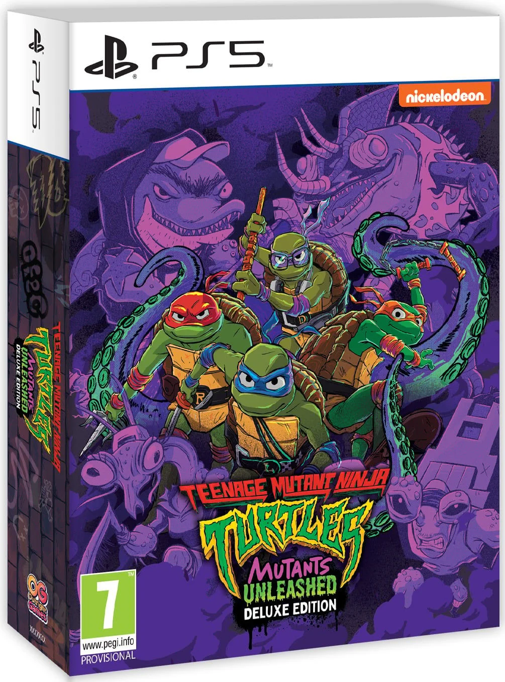 Teenage Mutant Ninja Turtles: Mutants Unleashed - Deluxe Edition - PS5 versie