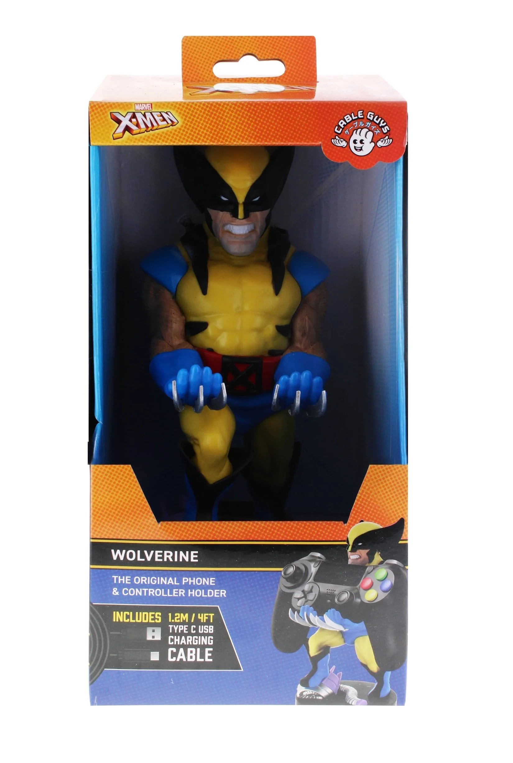 Cable Guys - Marvel - Wolverine Telefoon & Controller Oplader/Houder
