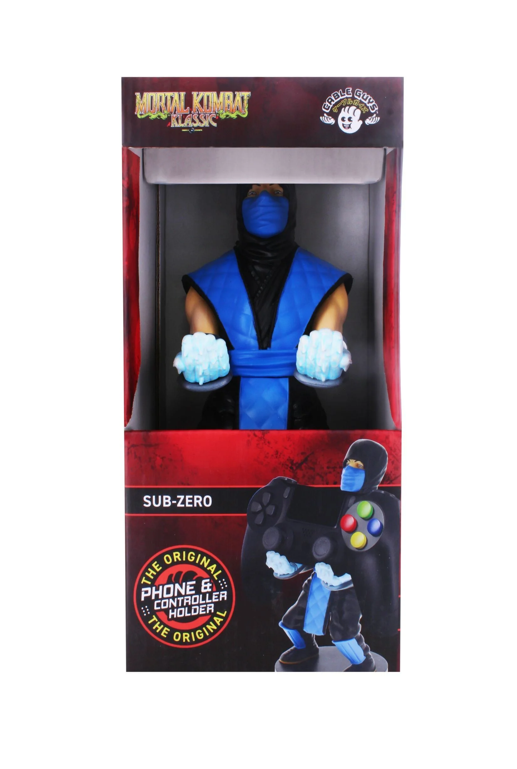Cable Guys - Mortal Kombat - Sub-Zero Telefoon & Controller Oplader/Houder