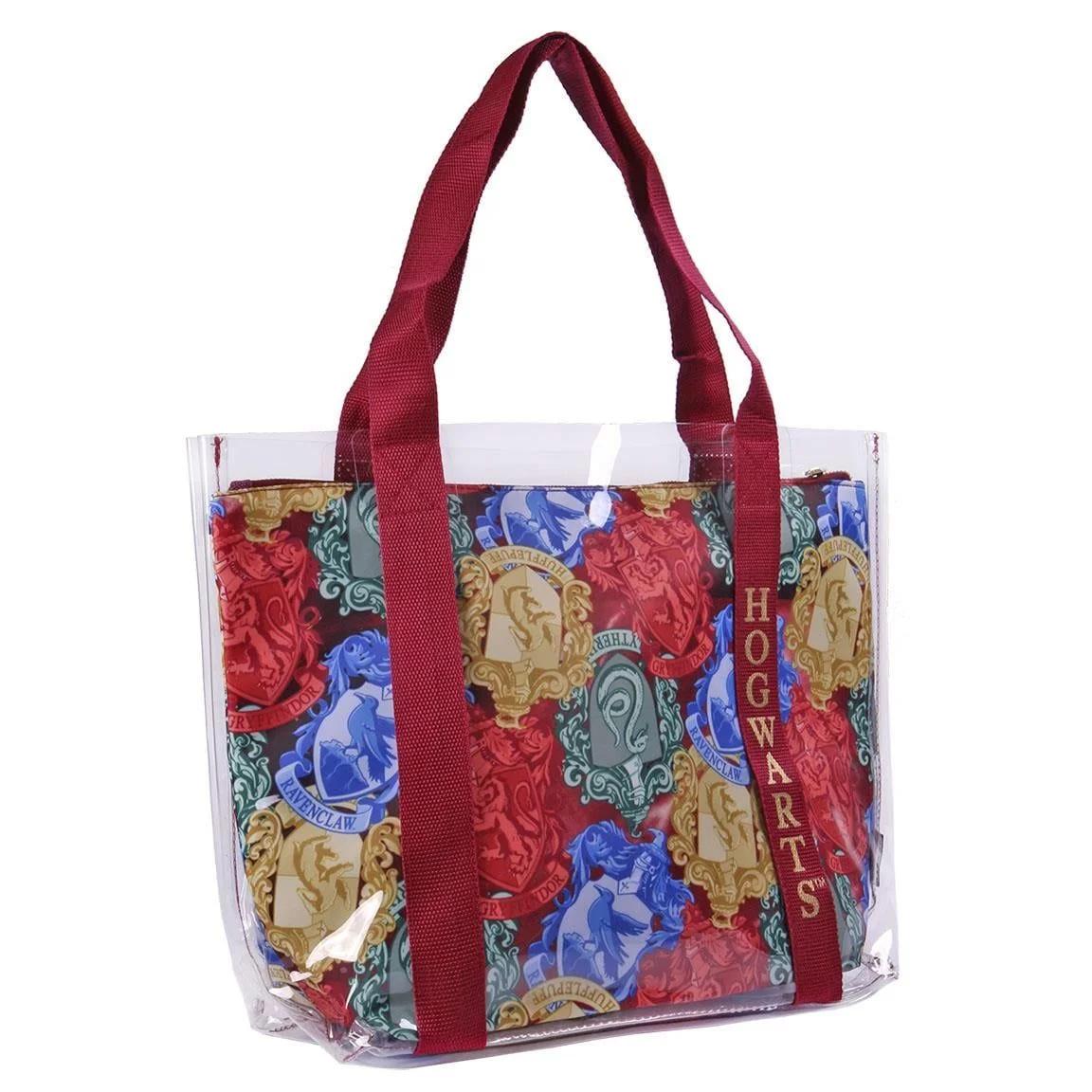 Harry Potter - Hogwarts Transparante Handtas - Strandtas  - Boodschappen  Schoudertas