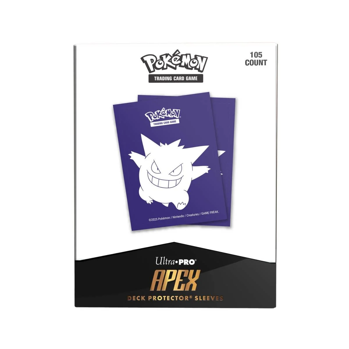 Ultra Pro - Pokémon TCG - Gengar 105 stuks Apex Deck Protector Sleeves - UK