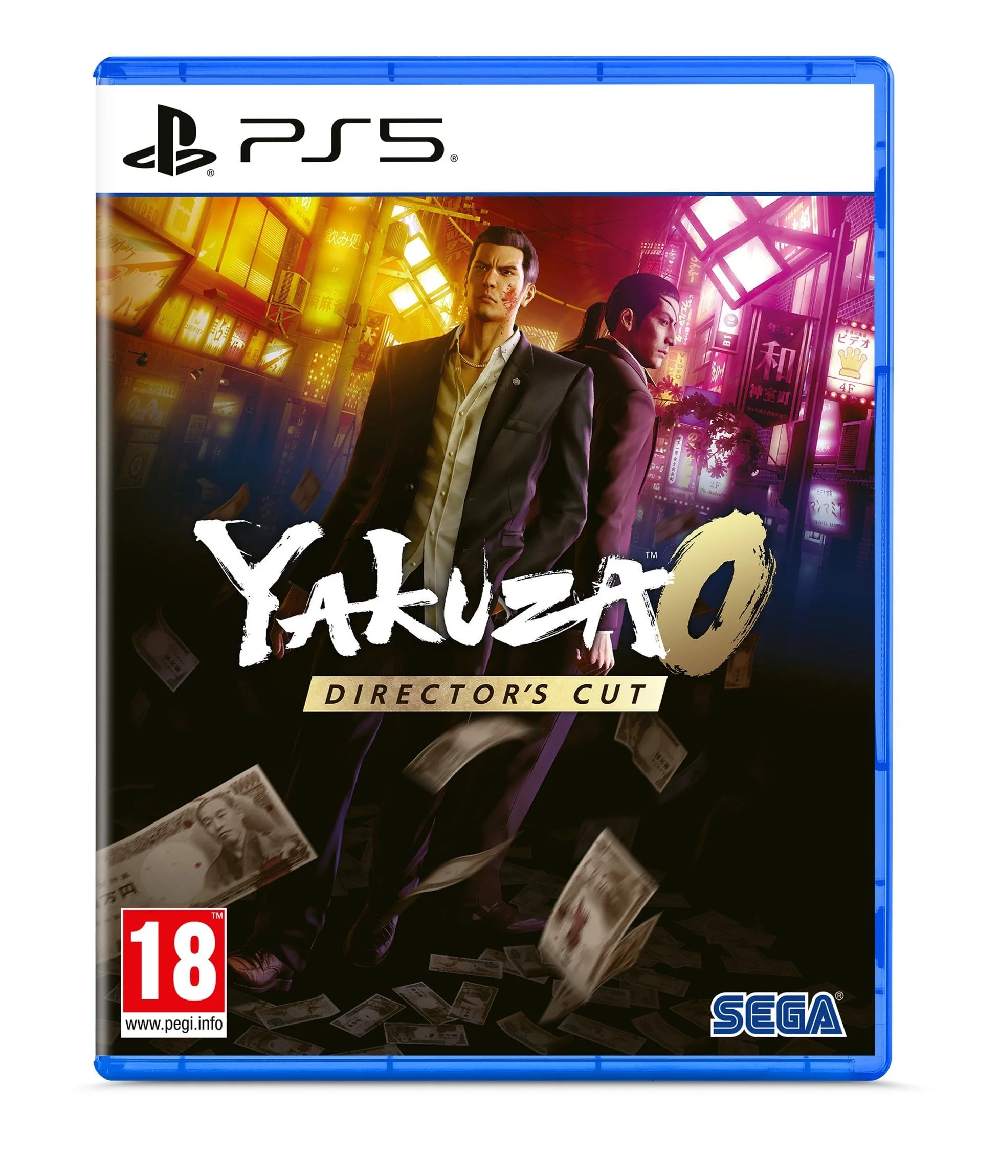 Yakuza 0 Director's Cut - PS5 versie