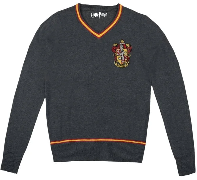 Harry Potter - Antraciet Heren Pullover Gryffindor M