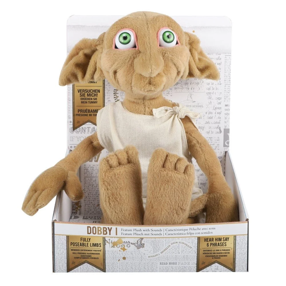 Wow! Wizarding World - Harry Potter Dobby Pluche - Knuffel met geluid