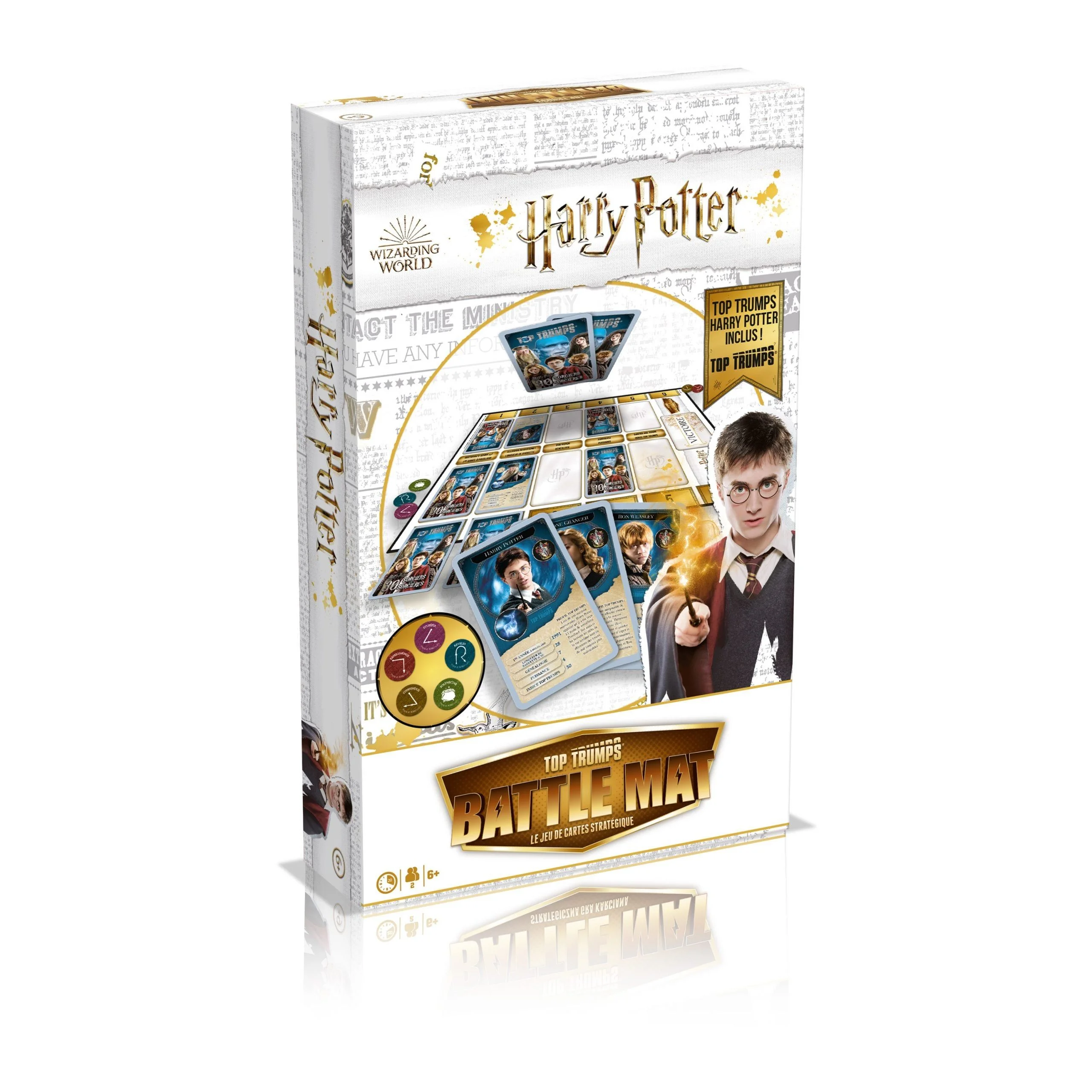 Top Trumps - Harry Potter Battle Mat Kaartspel (Franse Editie)