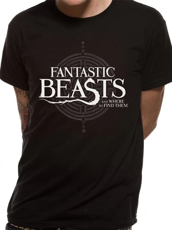 Harry Potter - Fantastic Beasts Logo Unisex T-Shirt - S