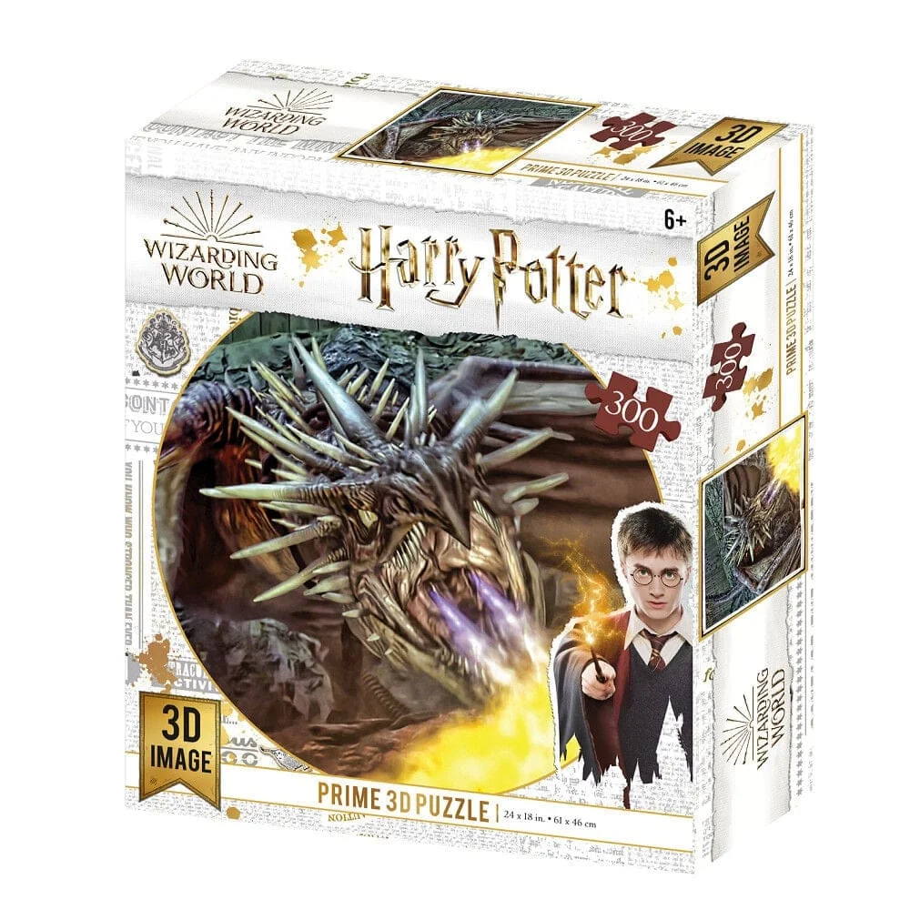 Harry Potter - Hongaarse Hoornstaart Puzzel 300 stk 61x46 cm - met 3D lenticulair effect