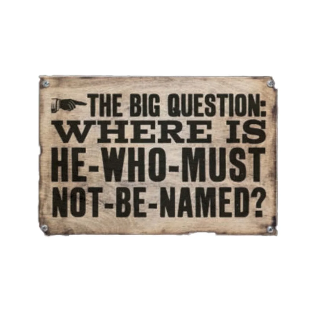 Wizarding World - Harry Potter - Aanmelden - The Big Question