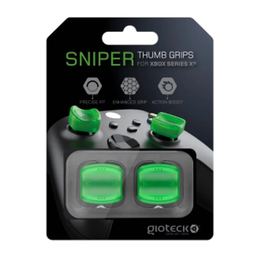 Gioteck - Sniper Duimgrepen Groen voor Xbox Series X|S & Xbox One