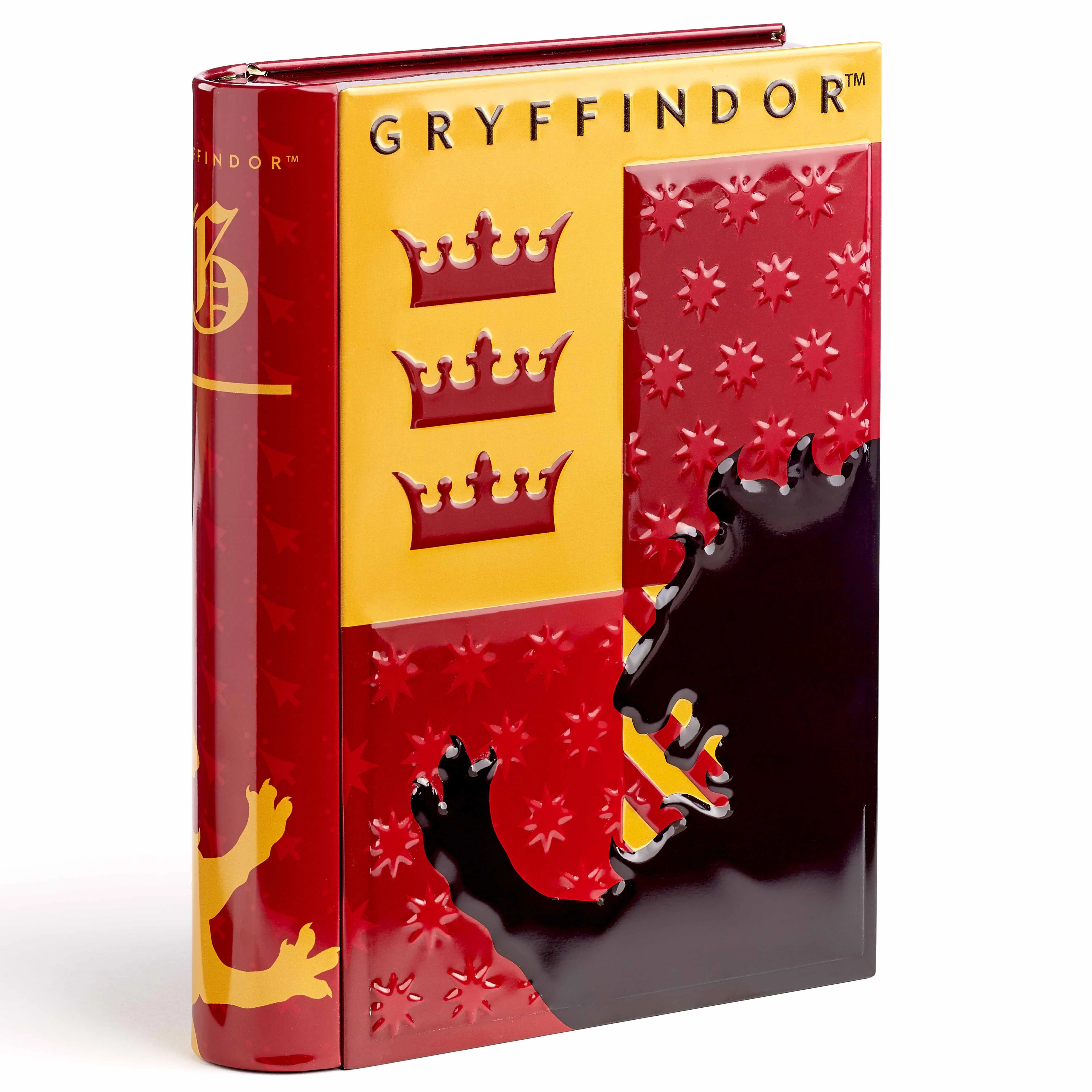 The Carat Shop Harry Potter Geschenkset In Tinnen Box - Gryffindor Huis - Ketting - Oorbellen