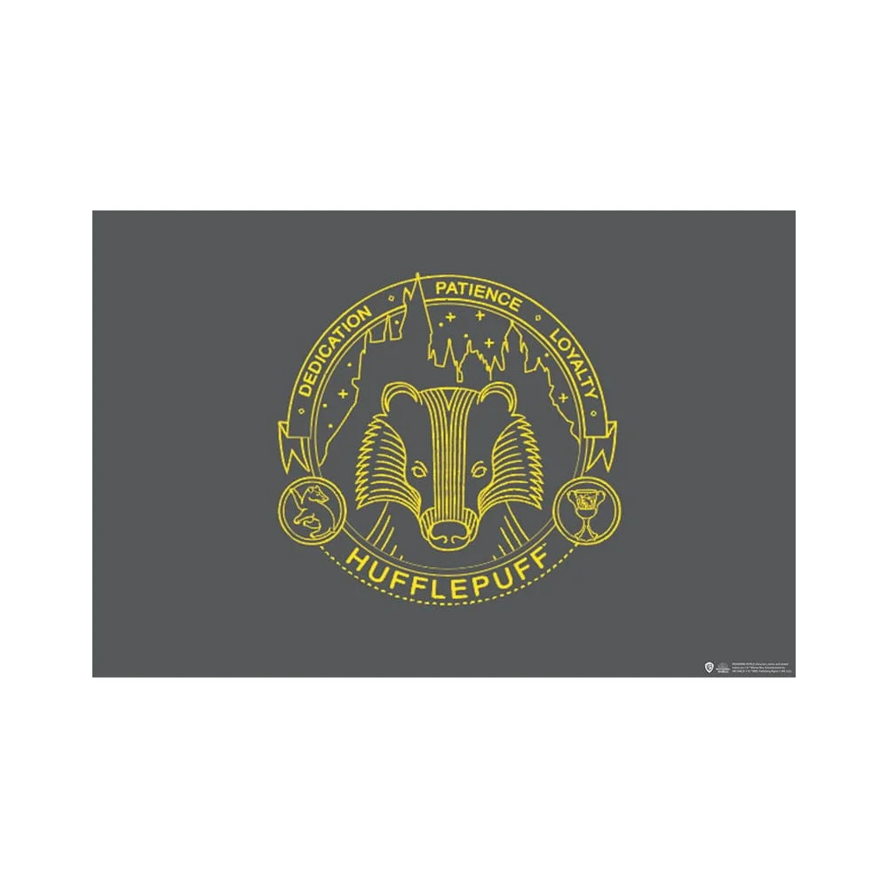 Wizarding World - Harry Potter - Deurmat - Huffelpuf 45x75cm