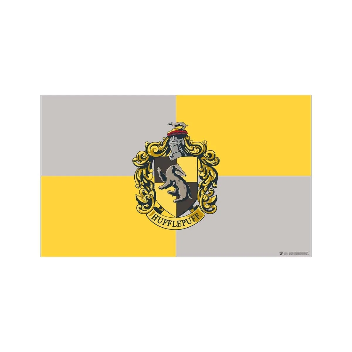 Wizarding World - Harry Potter - Deurmat - Huffelpuf Kuif 45x75cm