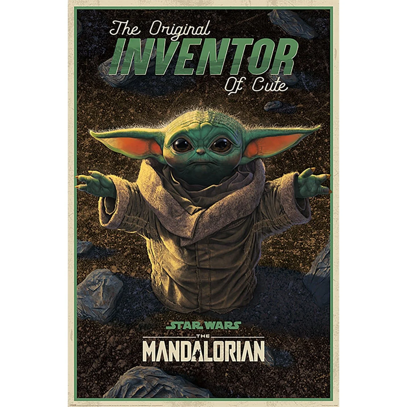 PL 32 - Star Wars: The Mandalorian (The Original Inventor of Cute) - Maxi Poster 91x61cm
