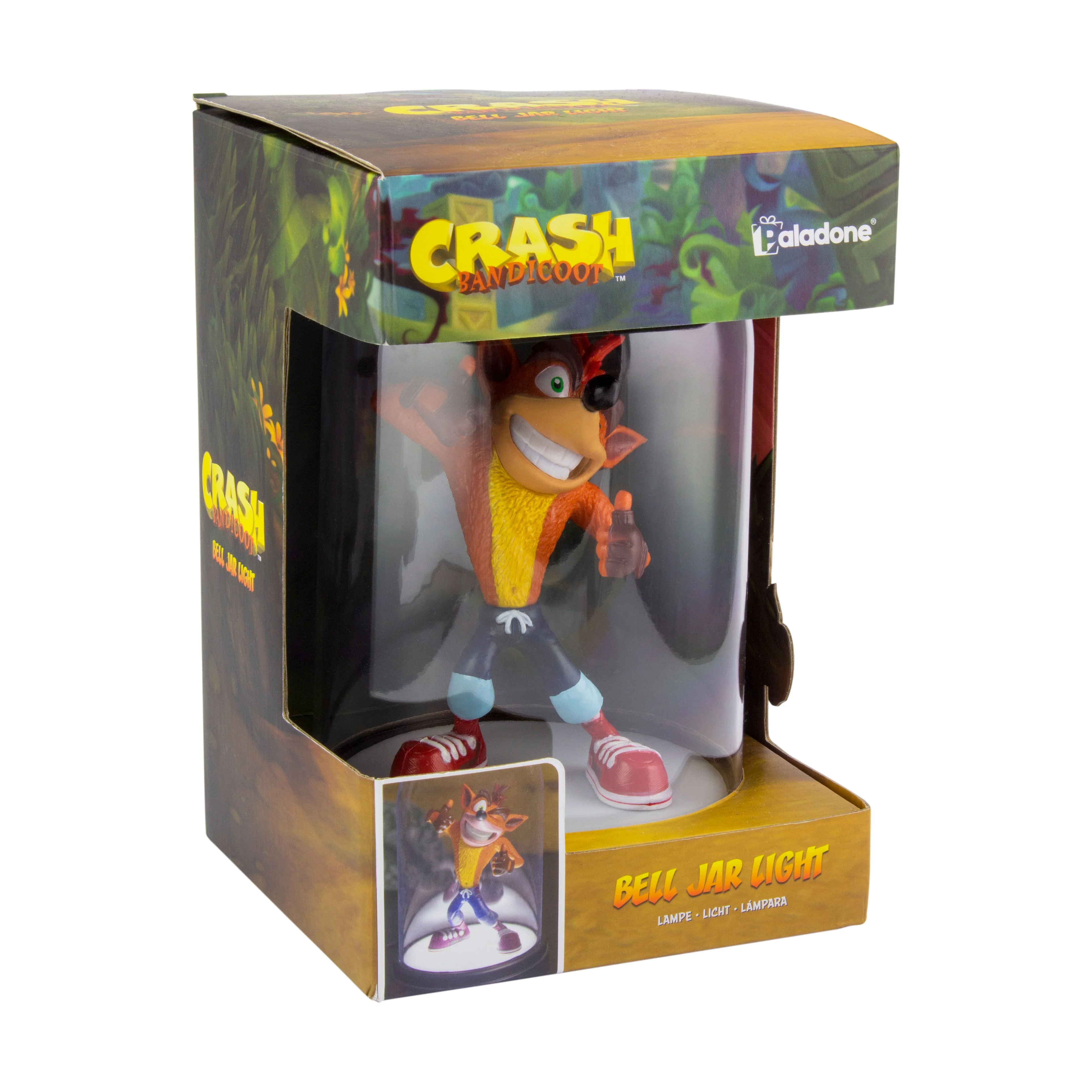 Crash Bandicoot - Bell Jar Bureaulamp - Nachtlamp