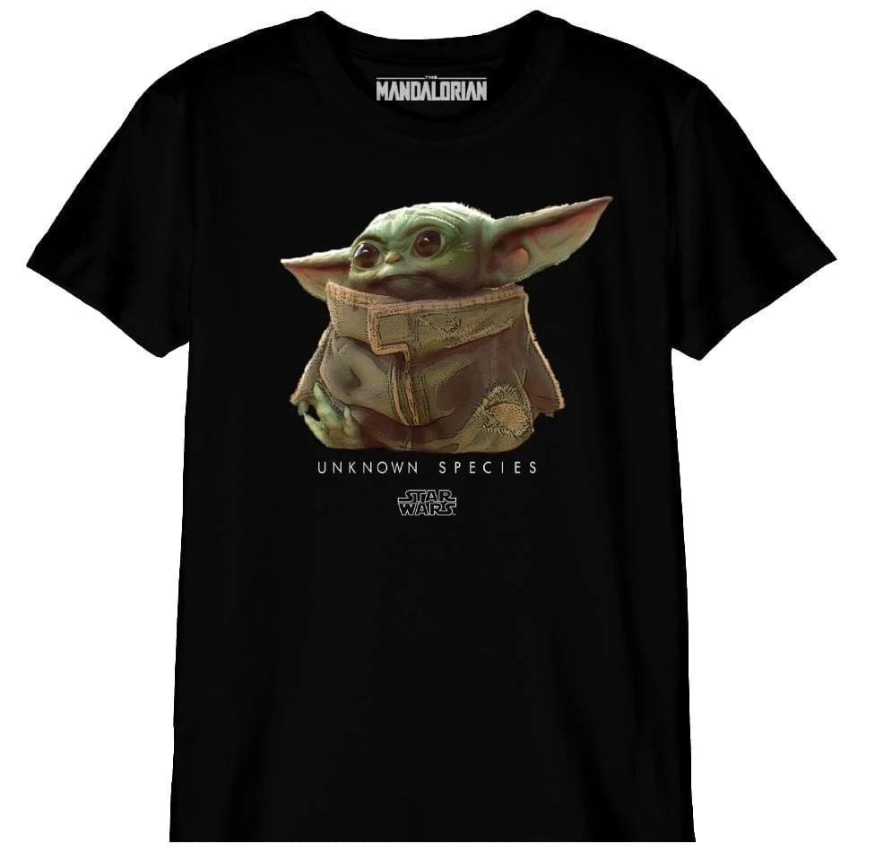The Mandalorian - Black Men's T-shirt The Child Logo - 12 years