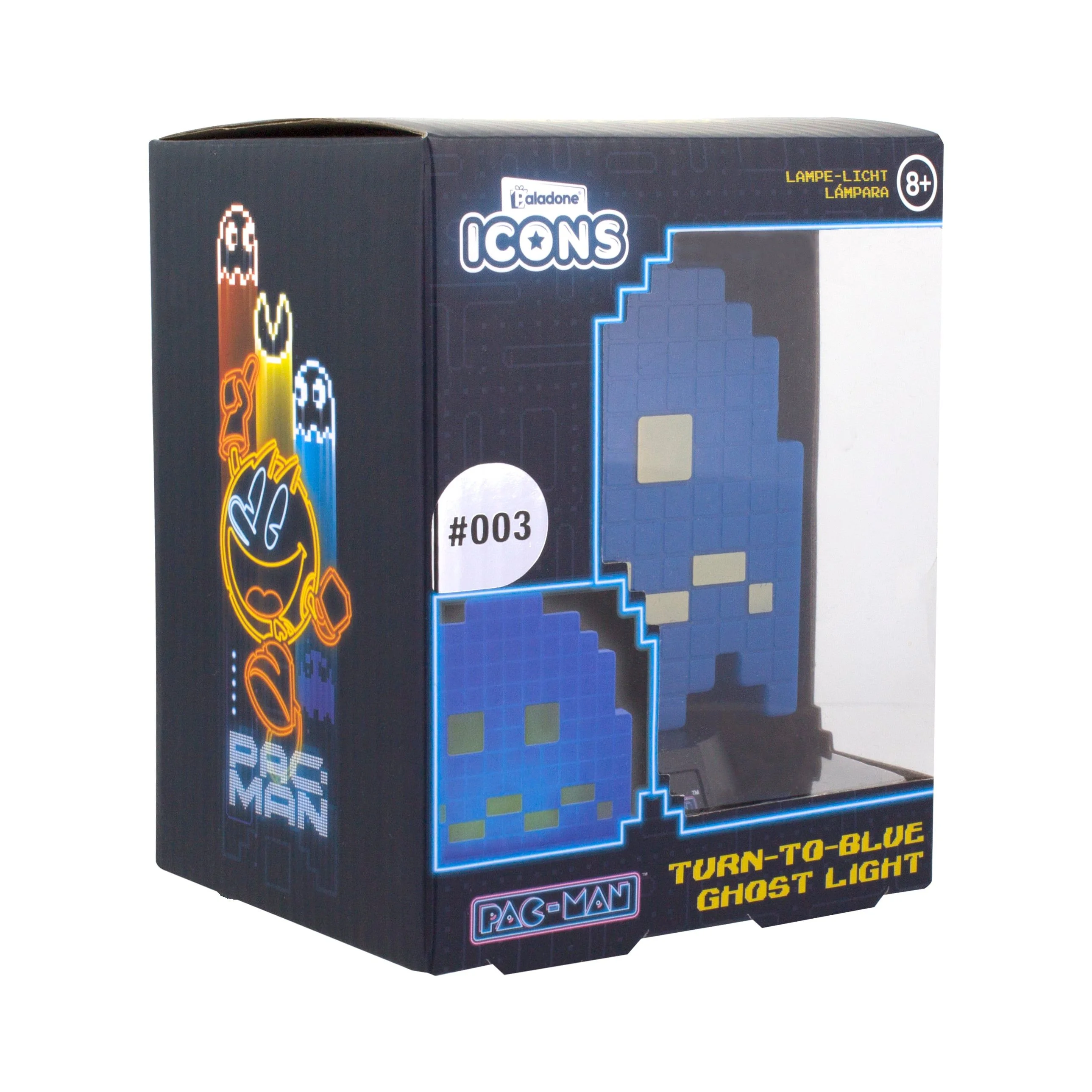 Pac-Man - Turn To Blue Ghost Icon Lamp - Tafellamp - Nachtlamp
