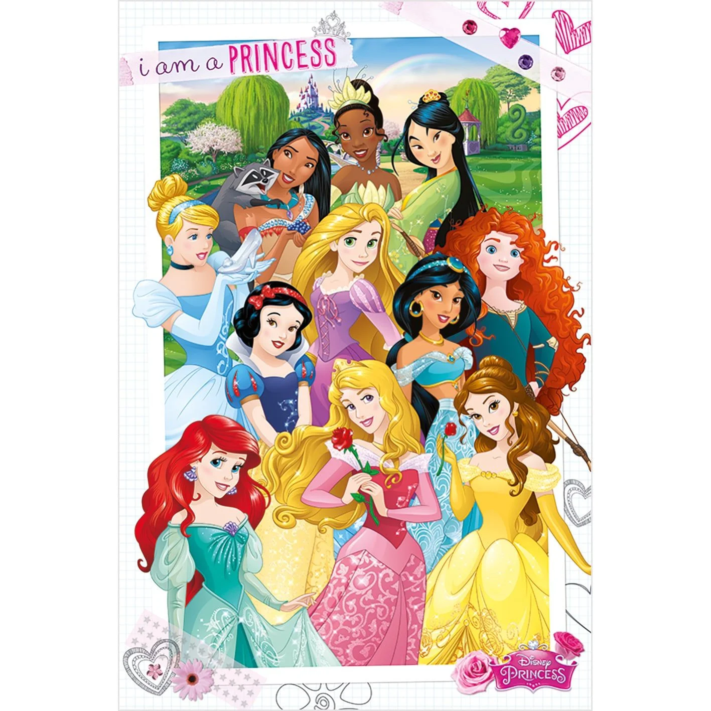 PL 19 - Disney Princess (I am a Princess) - Maxi Poster 91x61cm