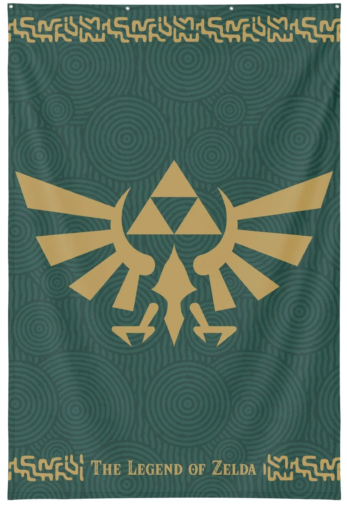 Nintendo - The Legend of Zelda - "Logo" Stoffen Poster 125x85cm
