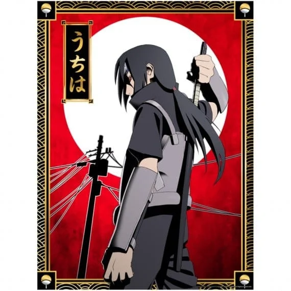 Cartoon Kingdom - Golden Poster - Naruto Shippuden #02 "Itachi" 40x31cm